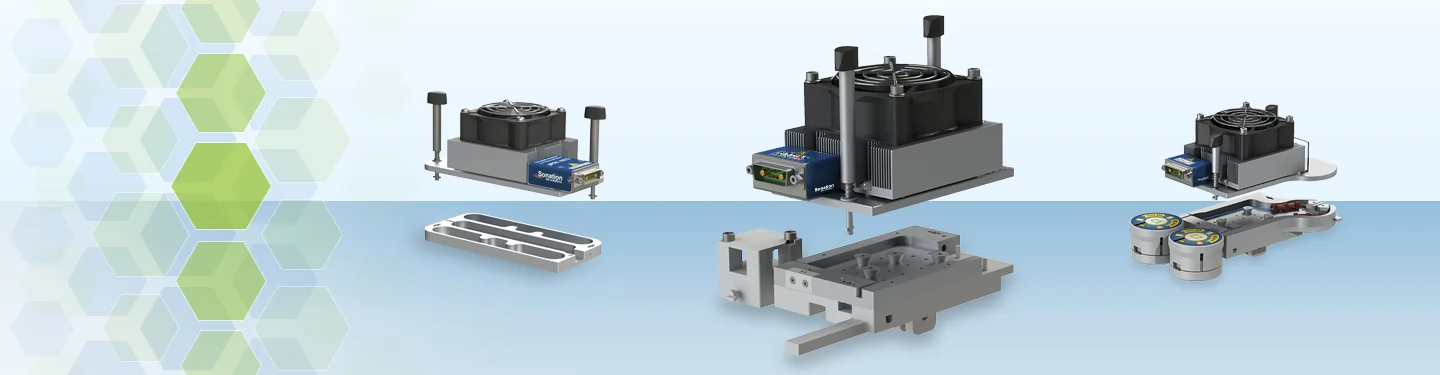 Different models of Sonation column ovens ready to insert the column